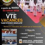 VACANCES TAEKWONDO EDUCATIF