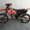 moto Ktm exc 525